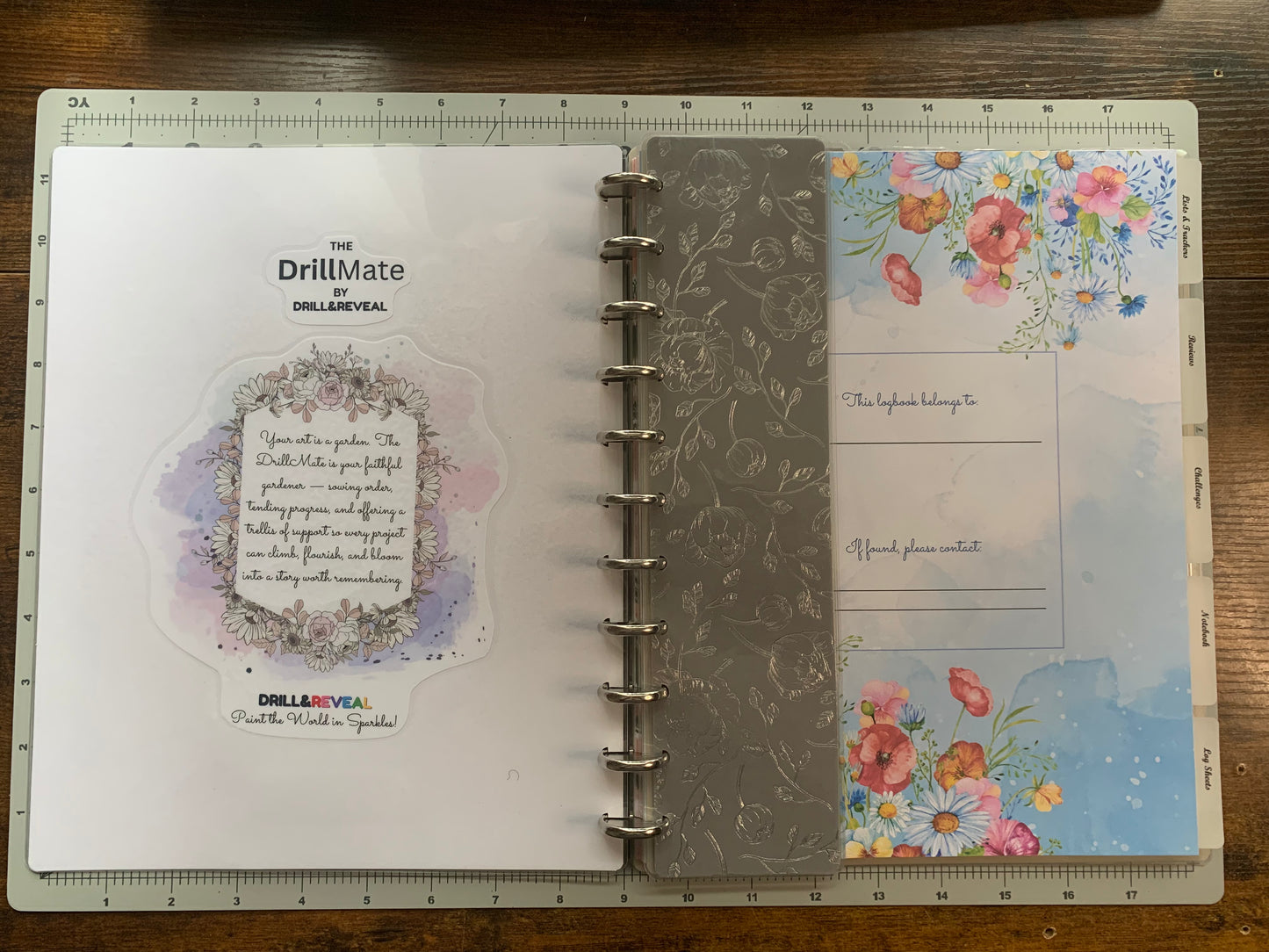Okay, Bloomer! DrillMate Modular Diamond Painting Logbook