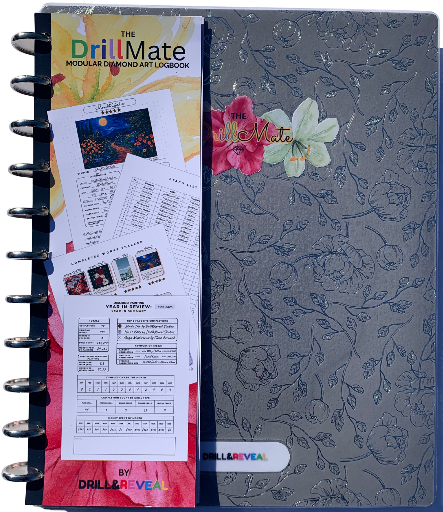 Okay, Bloomer! DrillMate Modular Diamond Painting Logbook