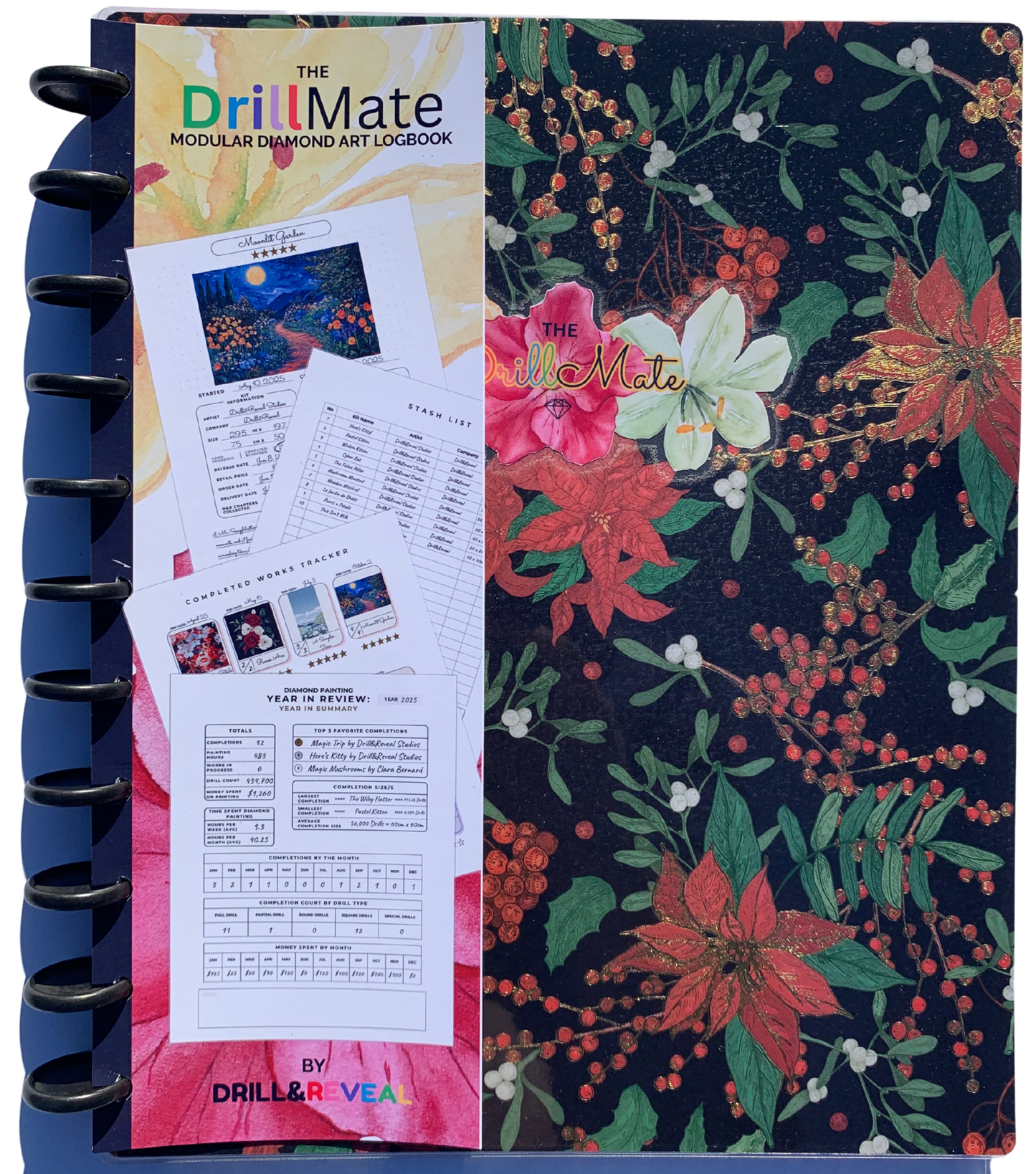 Okay, Bloomer! DrillMate Modular Diamond Painting Logbook