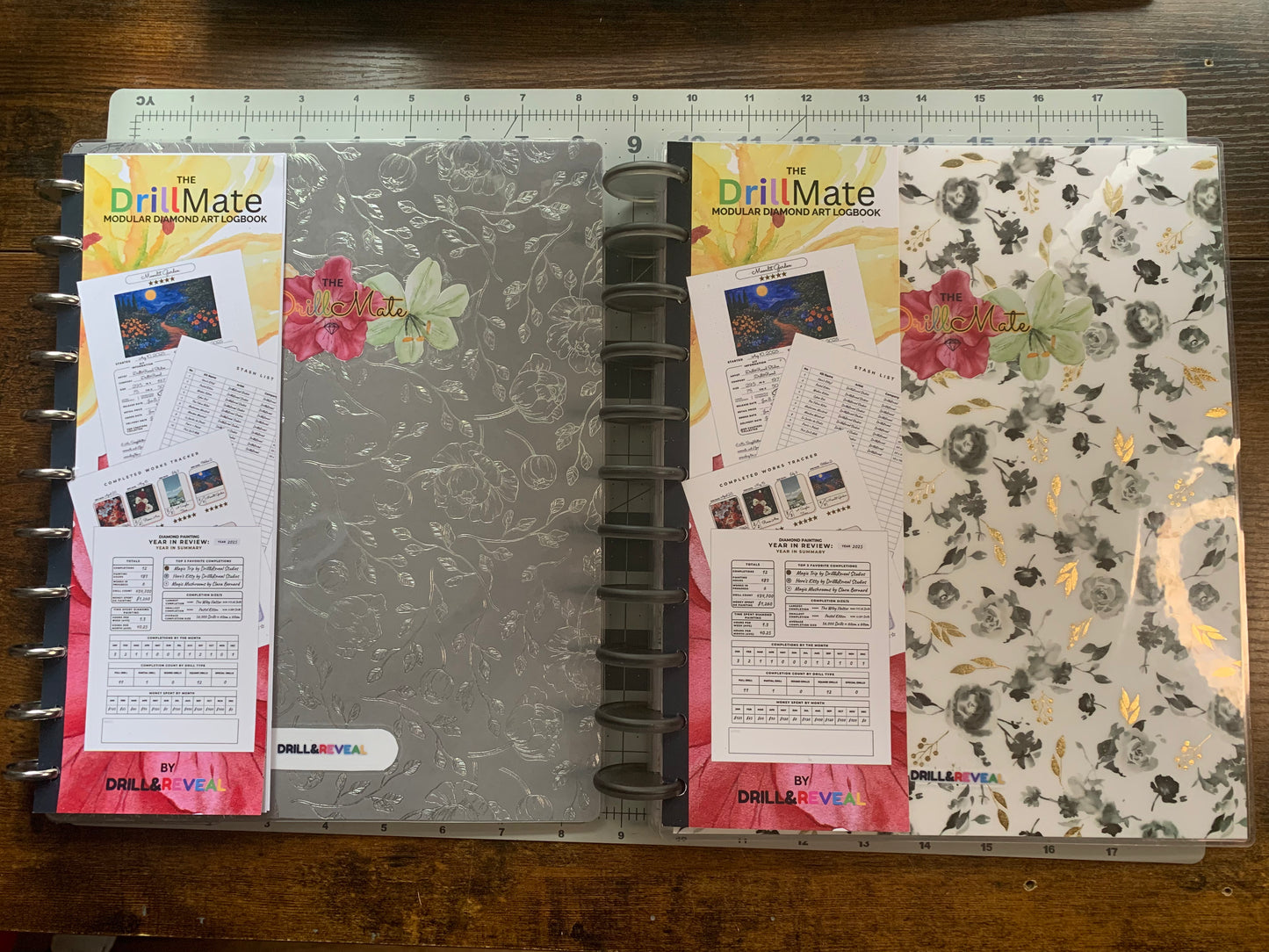 Okay, Bloomer! DrillMate Modular Diamond Painting Logbook