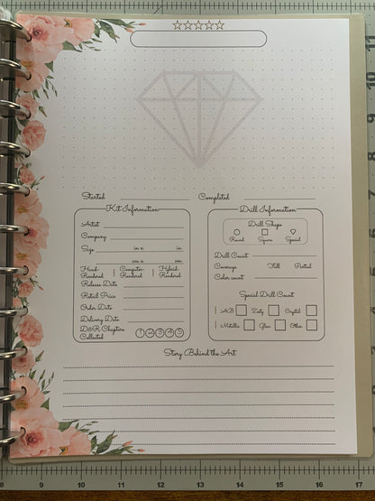 Okay, Bloomer! DrillMate Modular Diamond Painting Logbook