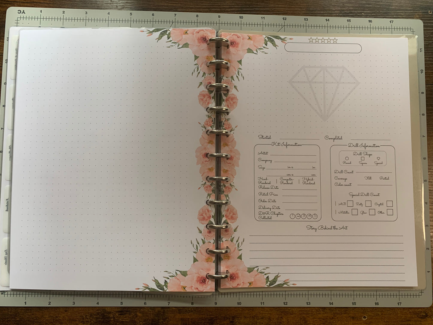 Okay, Bloomer! DrillMate Modular Diamond Painting Logbook