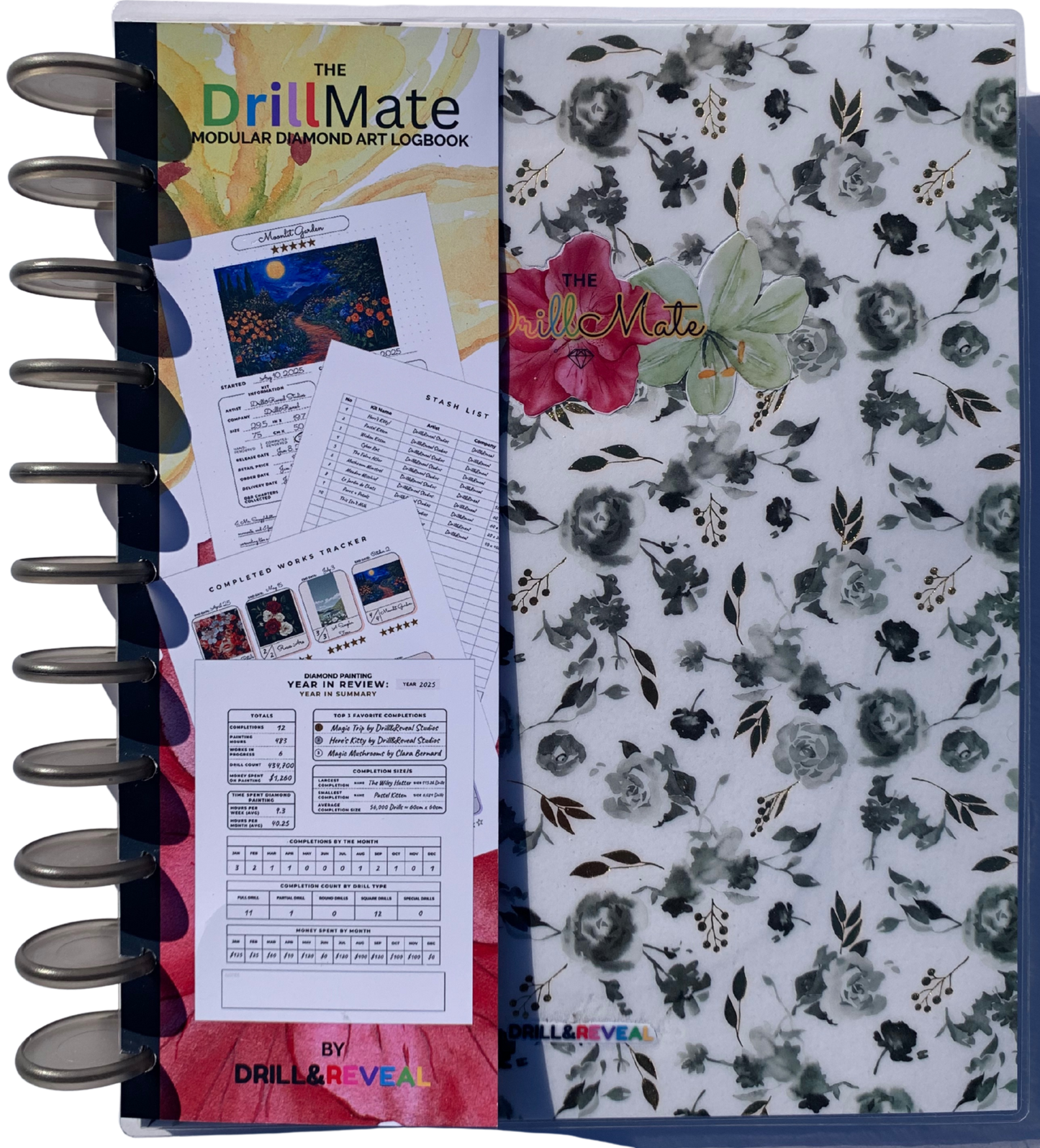 Okay, Bloomer! DrillMate Modular Diamond Painting Logbook
