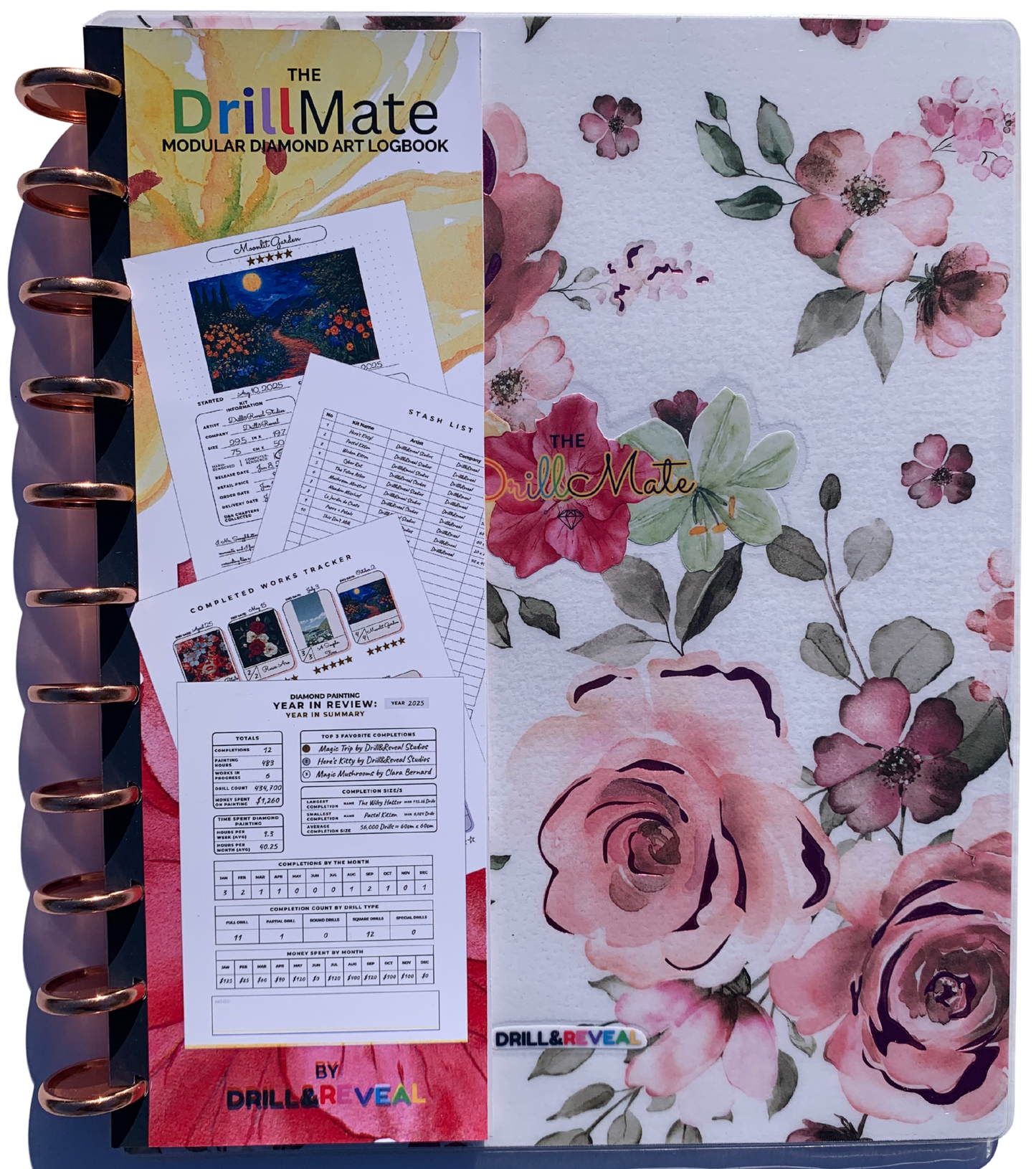 Okay, Bloomer! DrillMate Modular Diamond Painting Logbook