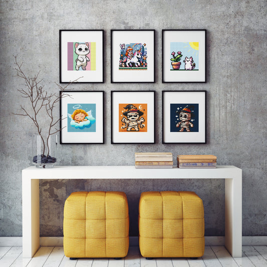 Mini Mystery Diamond Painting Kit