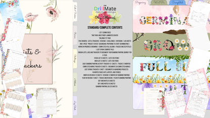 Okay, Bloomer! DrillMate Modular Diamond Painting Logbook