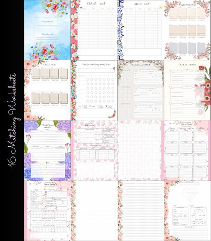 Okay, Bloomer! DrillMate Modular Diamond Painting Logbook