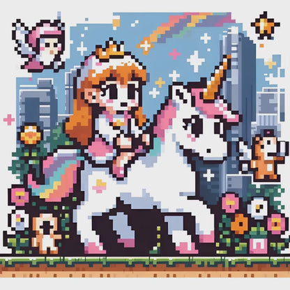 Gallop of Glory Mini Diamond Painting Kit